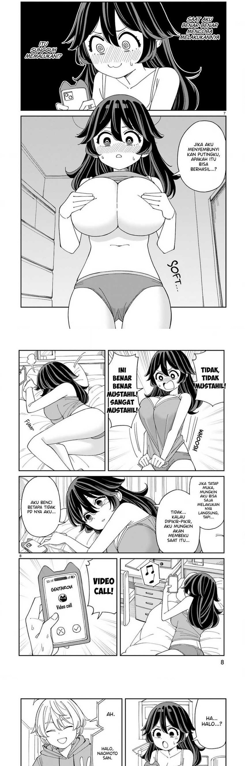 Uso Kareshi Demo Ii Kara Tonikaku Shitai Mashiro-chan Chapter 5 Gambar 5