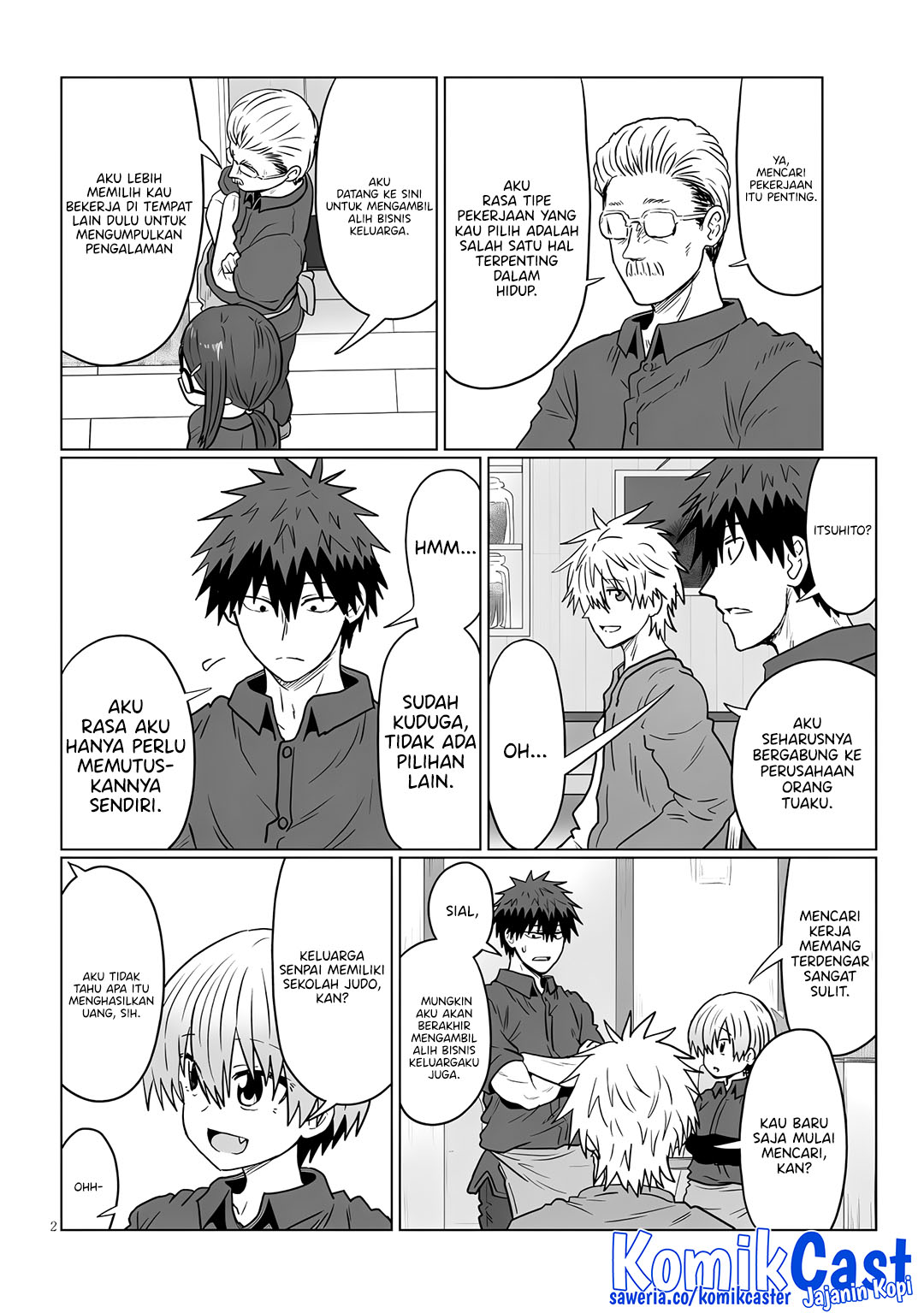 Baca Uzaki-chan wa Asobitai! Chapter 121 Gambar 2