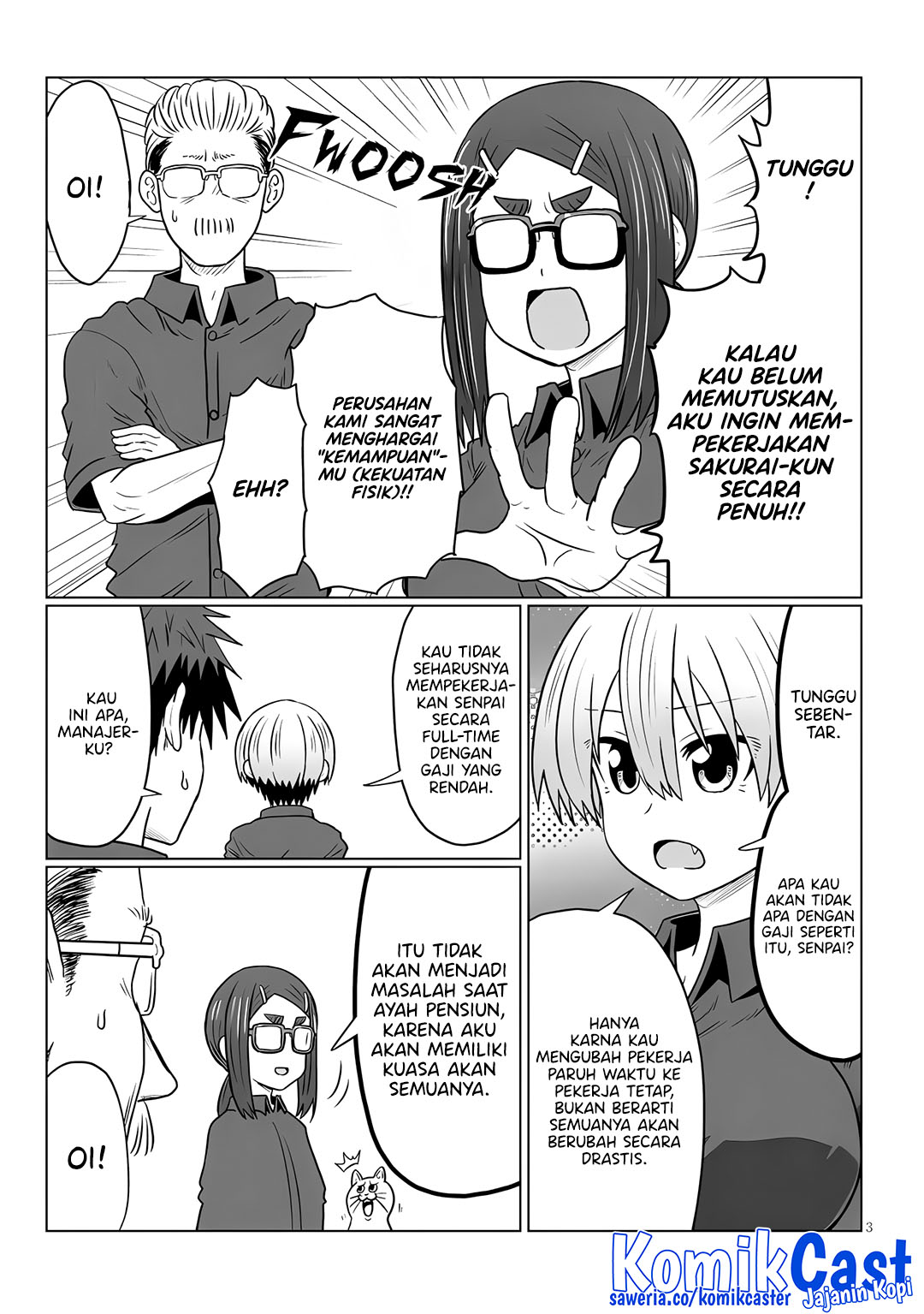 Uzaki-chan wa Asobitai! Chapter 121 Gambar 3