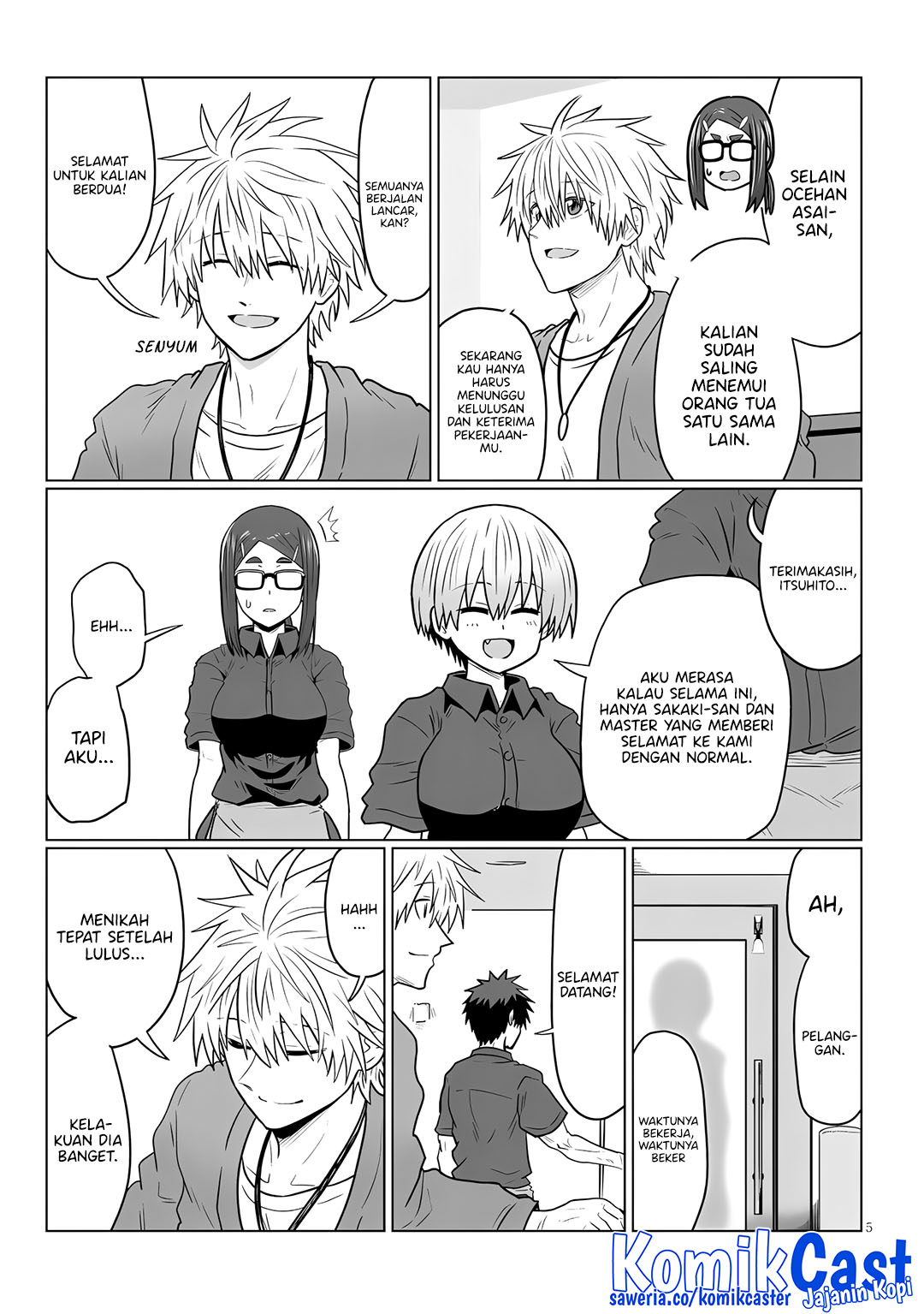 Uzaki-chan wa Asobitai! Chapter 121 Gambar 5