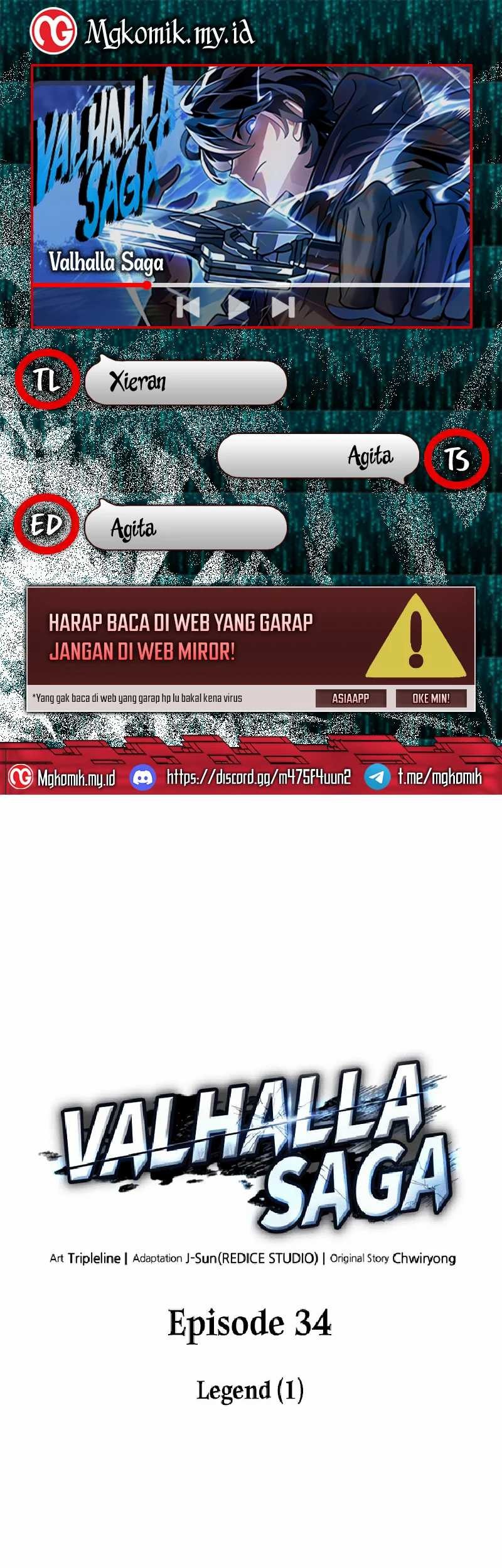 Baca Komik Vallhala Saga Chapter 34 Gambar 1