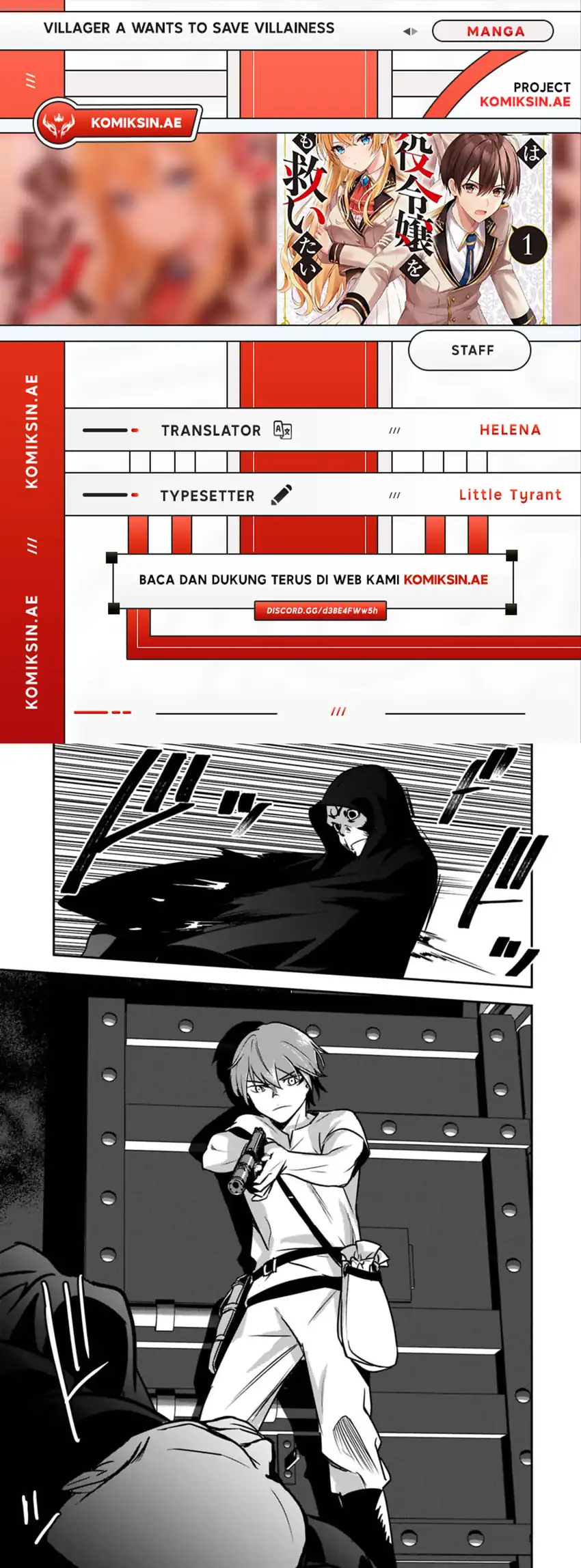 Baca Komik Villager A Wants to Save the Villainess no Matter What! Chapter 39.2 Gambar 1