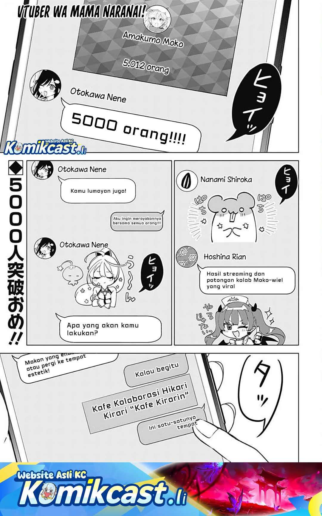 Baca Komik VTuber wa Mama Naranai! Chapter 17 Gambar 1