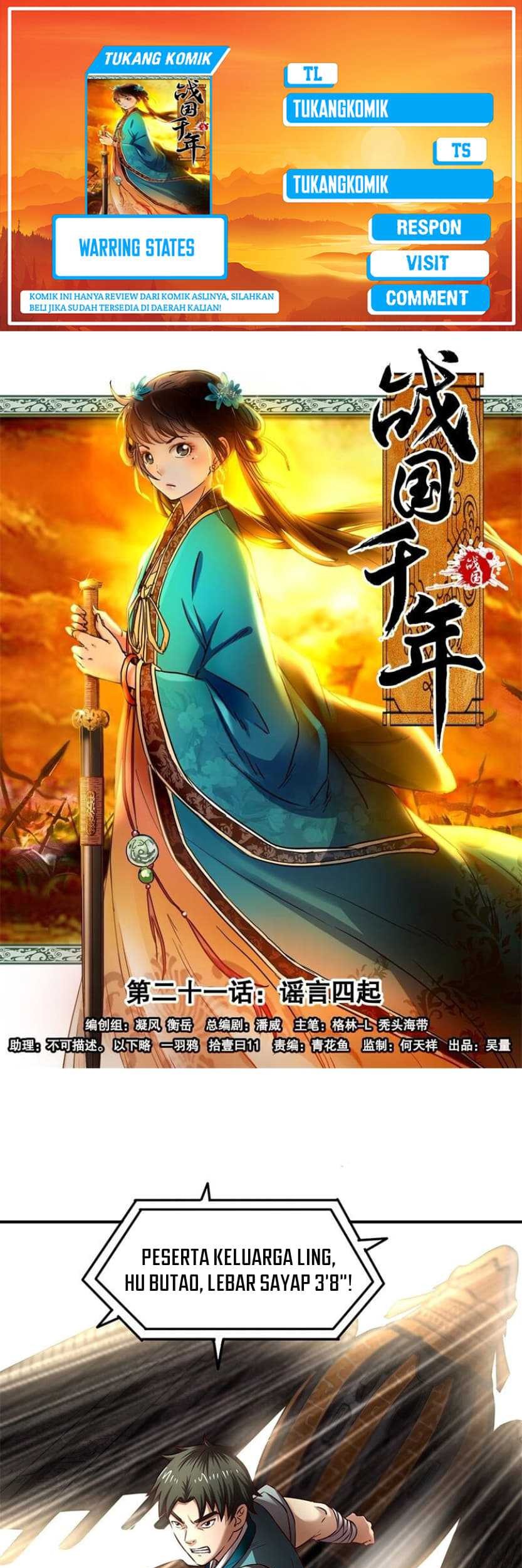 Baca Komik Warring States Chapter 21 Gambar 1