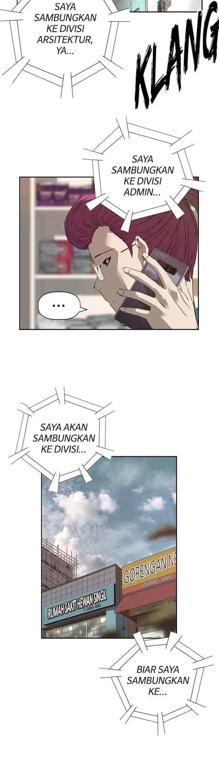 Weak Hero Chapter 185 Gambar 41