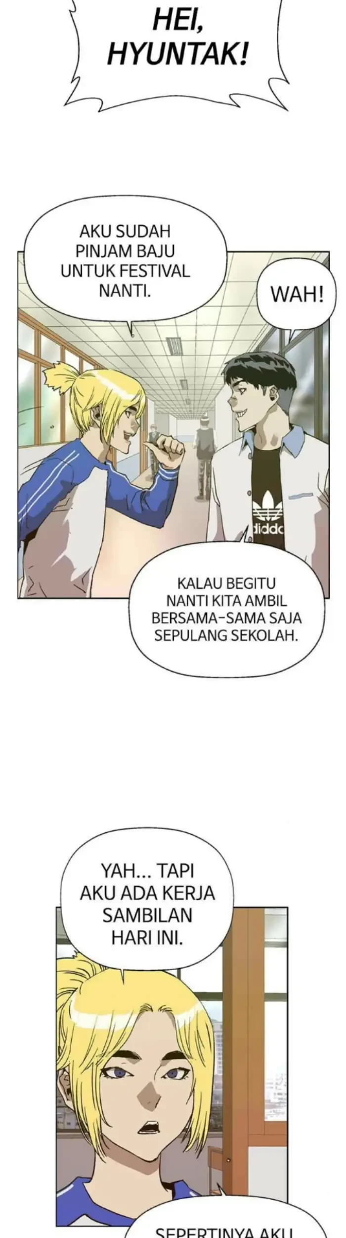 Weak Hero Chapter 216.1 Gambar 19