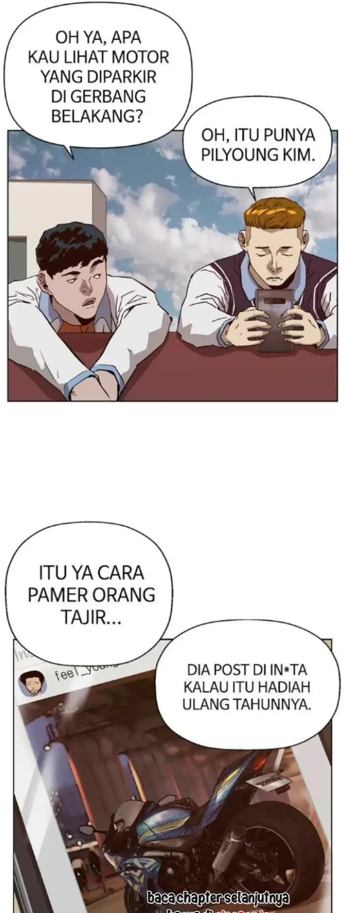 Weak Hero Chapter 216.1 Gambar 4
