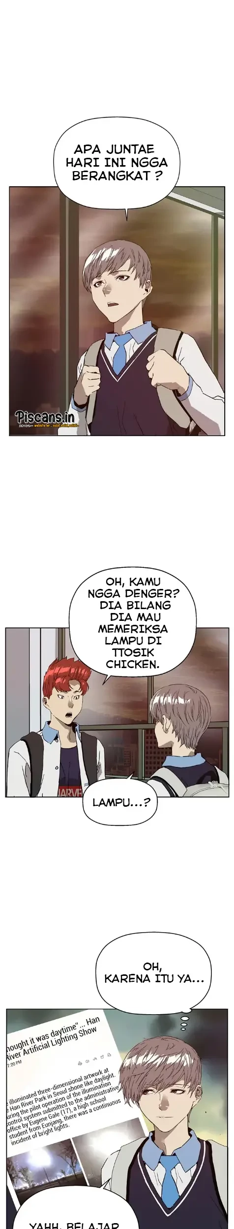 Weak Hero Chapter 219.1 Gambar 18