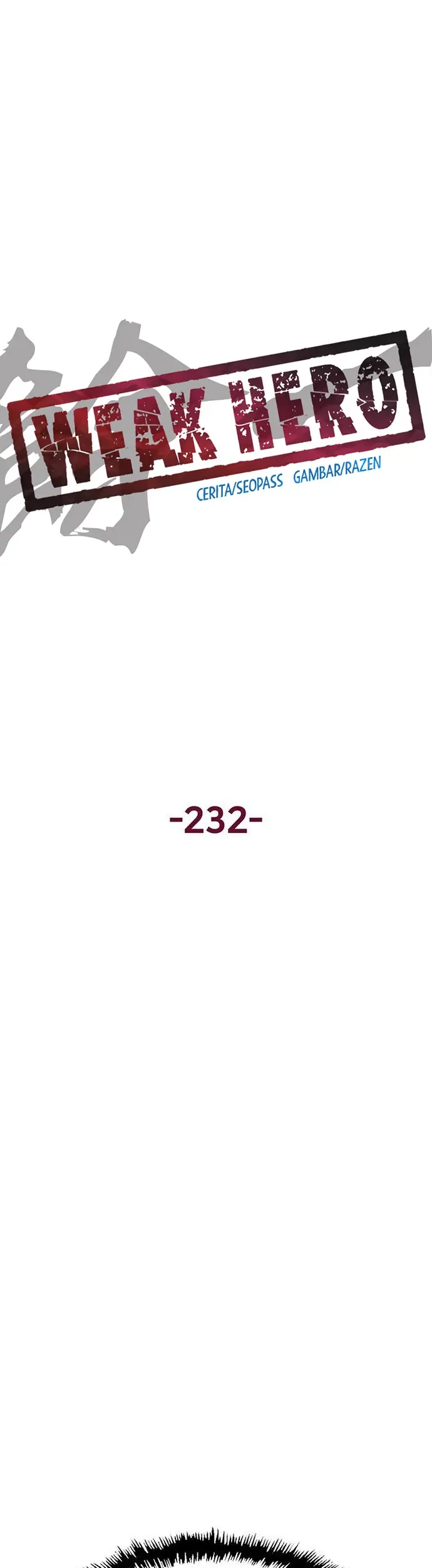 Weak Hero Chapter 232 Gambar 20