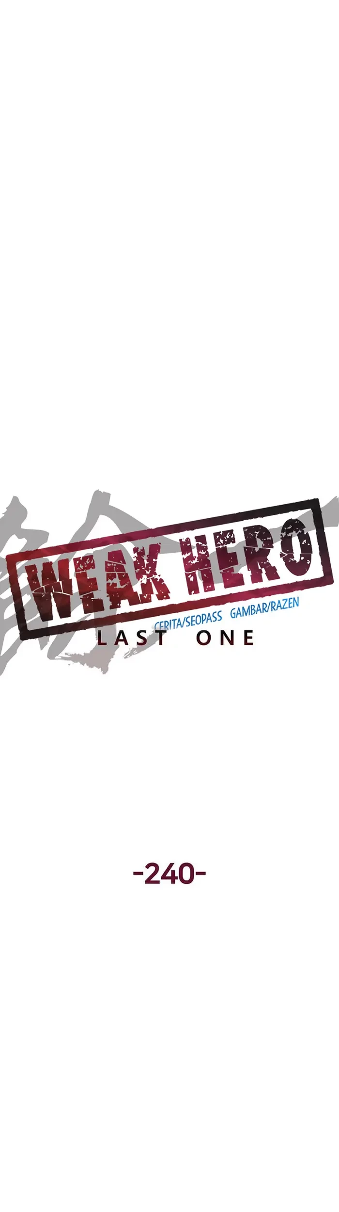 Weak Hero Chapter 240 Gambar 24