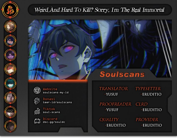 Baca Komik Weird and Hard to Kill? Sorry, I’m the Real Immortal Chapter 38 Gambar 1