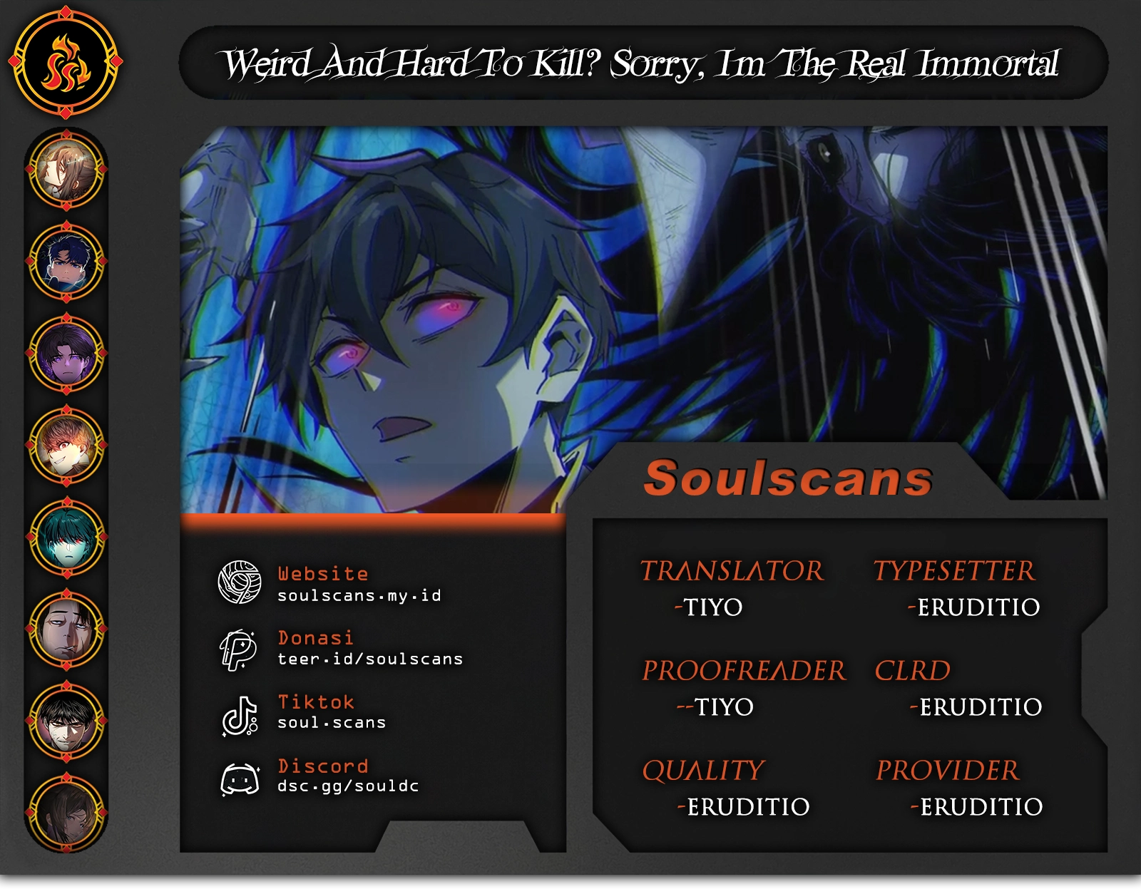 Baca Komik Weird and Hard to Kill? Sorry, I’m the Real Immortal Chapter 73 Gambar 1
