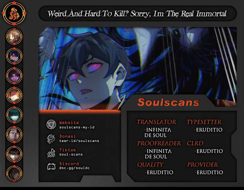 Baca Komik Weird and Hard to Kill? Sorry, I’m the Real Immortal Chapter 98 Gambar 1
