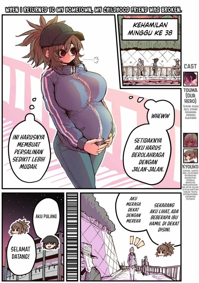 Baca Komik When I Returned to My Hometown, My Childhood Friend was Broken Chapter 46 Gambar 1