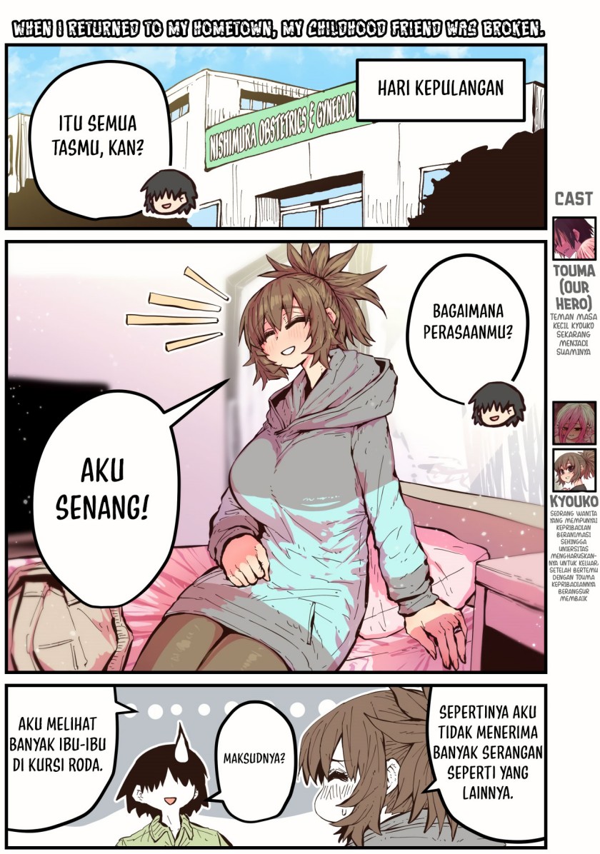 Baca Komik When I Returned to My Hometown, My Childhood Friend was Broken Chapter 49 Gambar 1