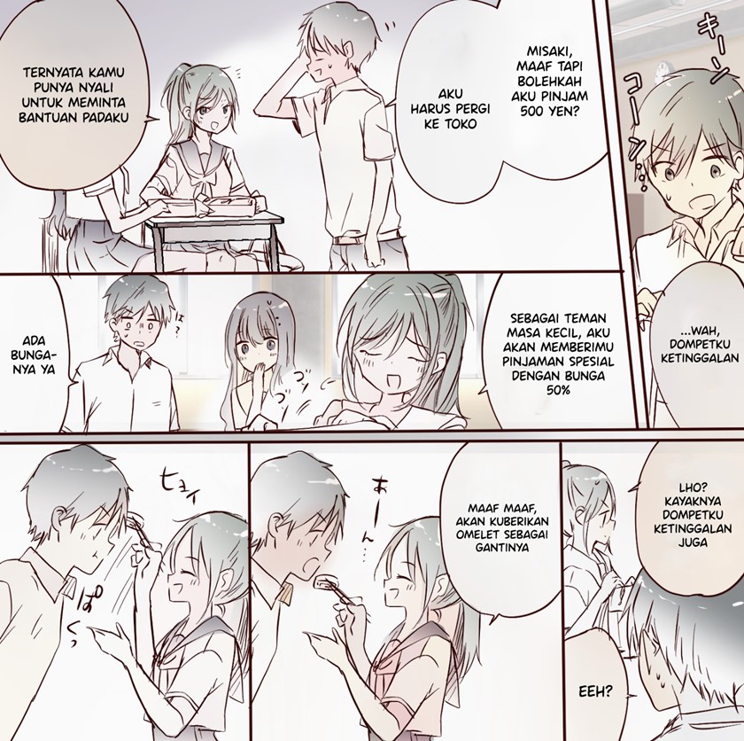 Baca Komik When You’re Seated Next To The Girl You Have a Crush On Chapter 8 Gambar 1