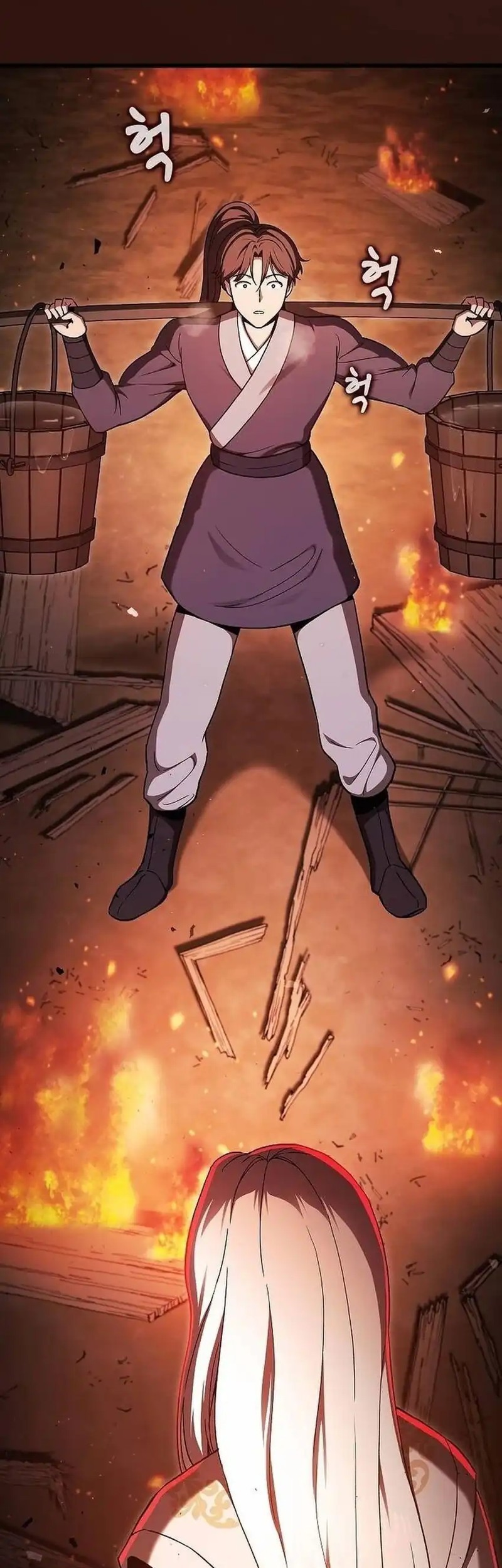 Who’s threatening you with a knife to make you a Heavenly Demon? Chapter 1 Gambar 41