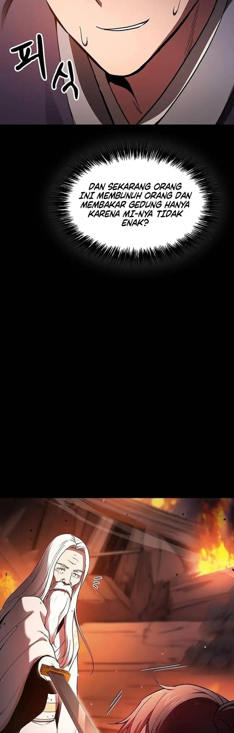 Who’s threatening you with a knife to make you a Heavenly Demon? Chapter 1 Gambar 55