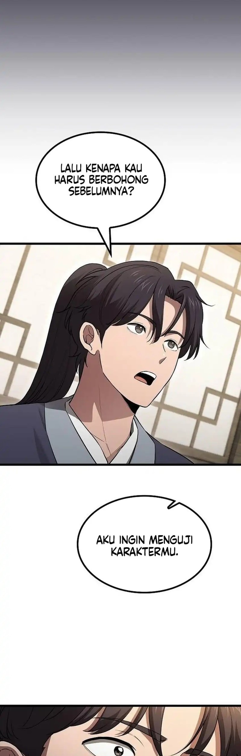 Who’s threatening you with a knife to make you a Heavenly Demon? Chapter 1 Gambar 75