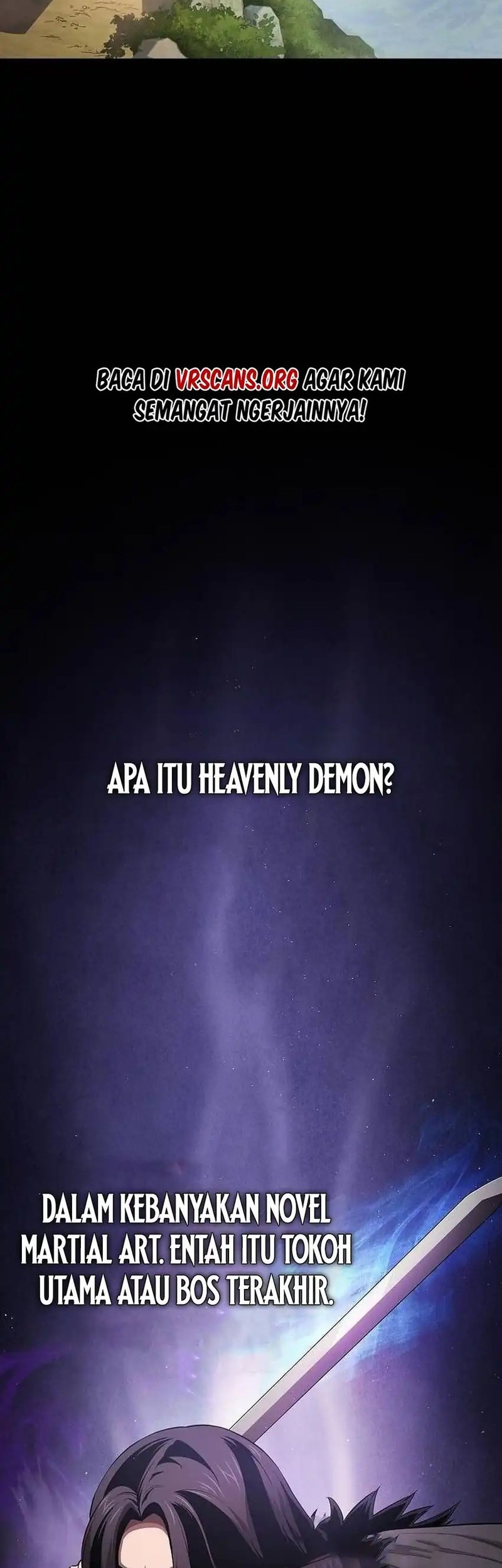 Who’s threatening you with a knife to make you a Heavenly Demon? Chapter 1 Gambar 86