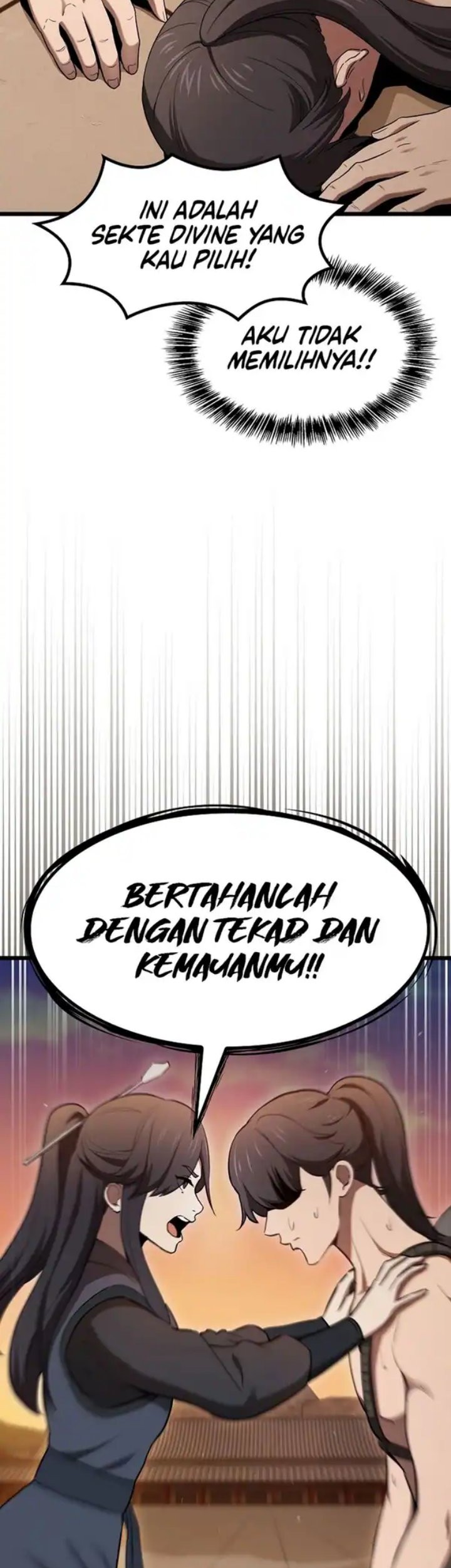 Who’s threatening you with a knife to make you a Heavenly Demon? Chapter 2 Gambar 40