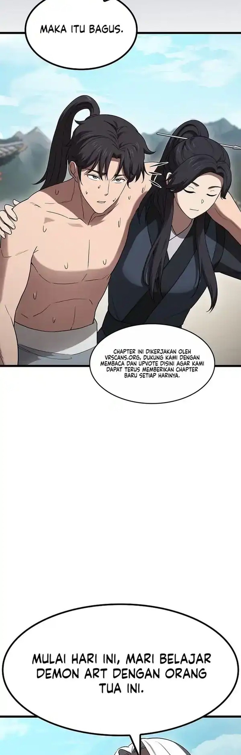 Who’s threatening you with a knife to make you a Heavenly Demon? Chapter 3 Gambar 38