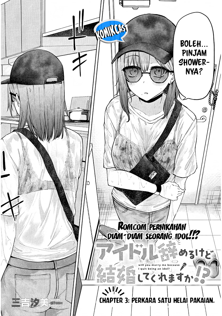 Baca  Will You Marry Me If I Quit Being an Idol?! Chapter 3.1 Gambar 2