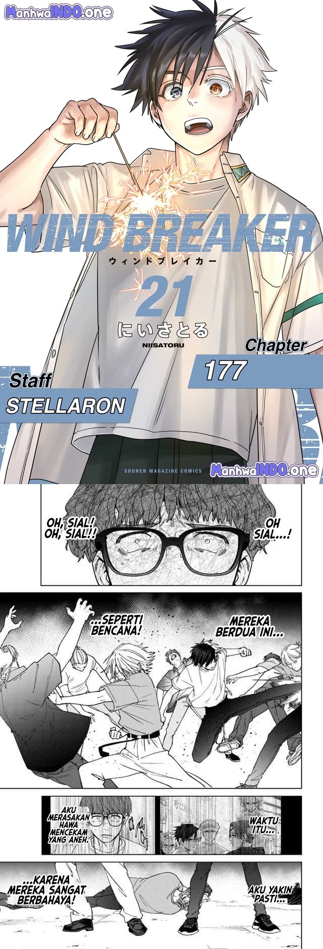Baca Komik Wind Breaker (NII Satoru) Chapter 177 Gambar 1