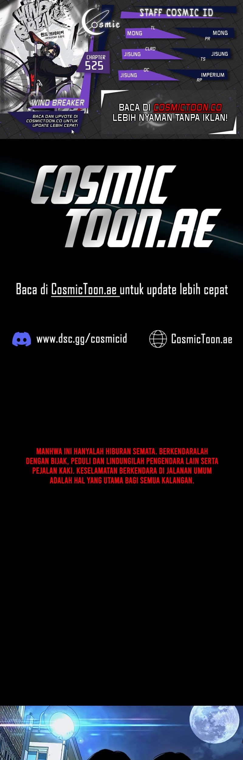 Baca Komik Wind Breaker Chapter 525 Gambar 1