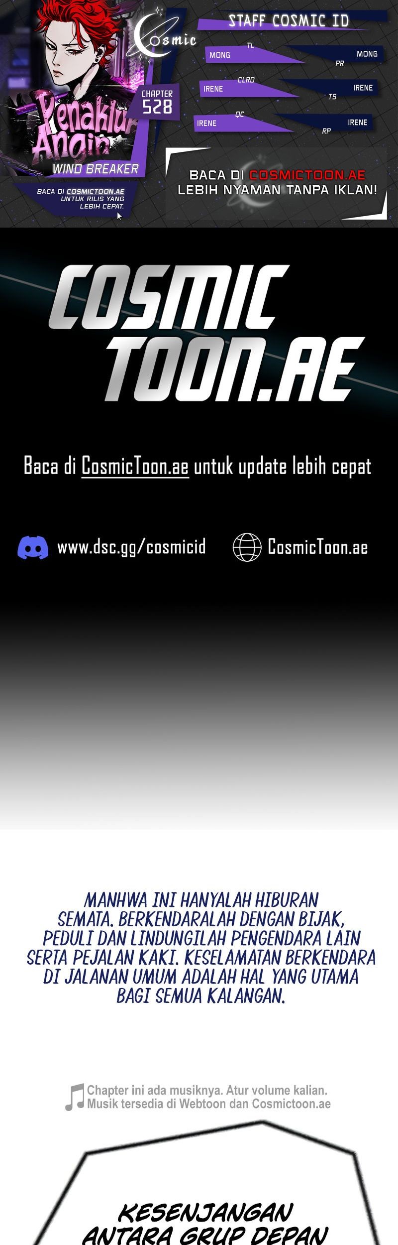 Baca Komik Wind Breaker Chapter 528 Gambar 1