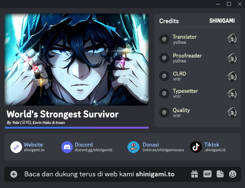 Baca Komik World's Strongest Survivor Chapter 20 Gambar 1