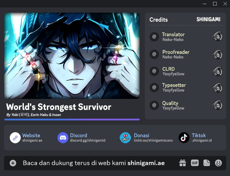 Baca Komik World's Strongest Survivor Chapter 3 Gambar 1