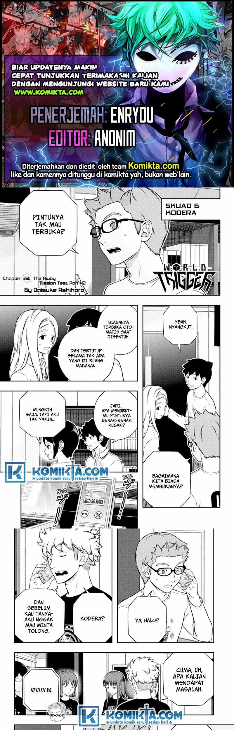 Baca Komik World Trigger Chapter 250 Gambar 1