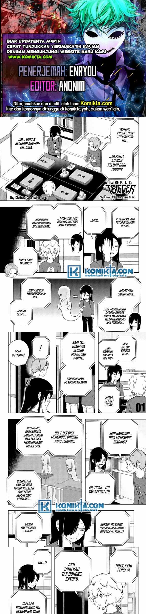 Baca Komik World Trigger Chapter 251 Gambar 1