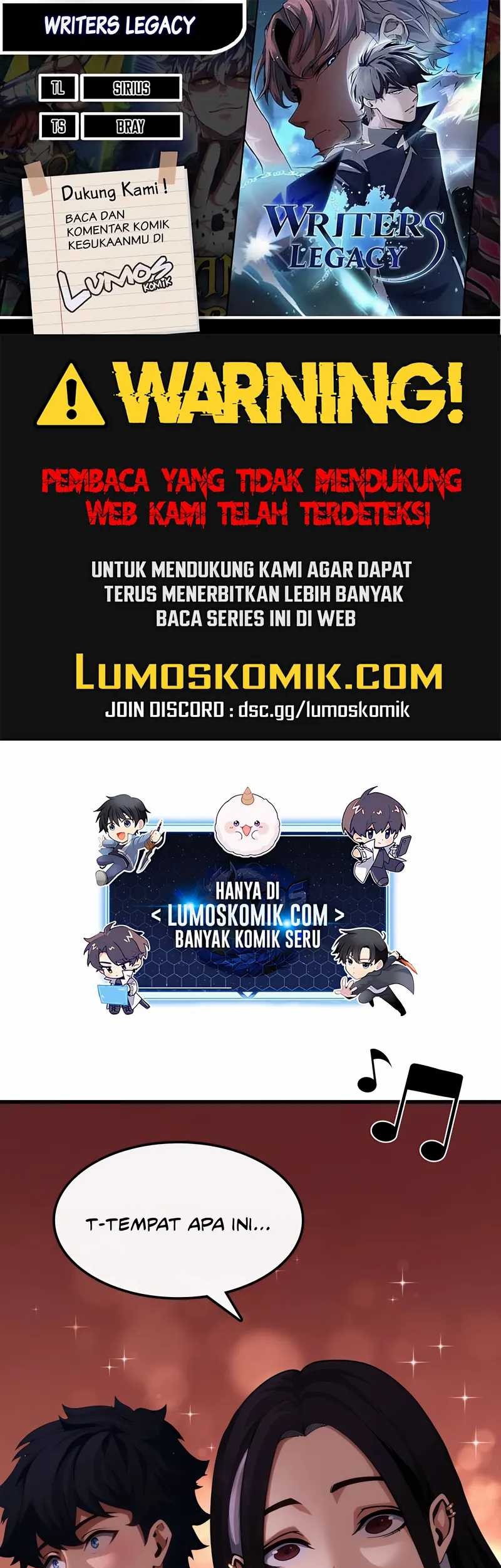 Baca Komik Writers Legacy Chapter 14 Gambar 1