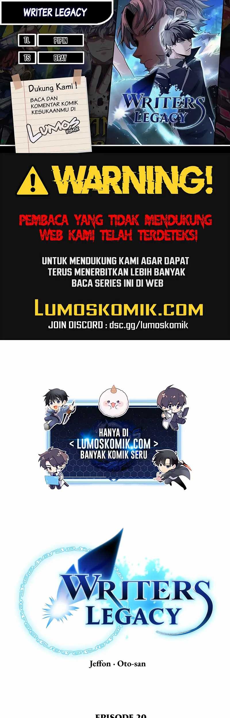 Baca Komik Writers Legacy Chapter 20 Gambar 1
