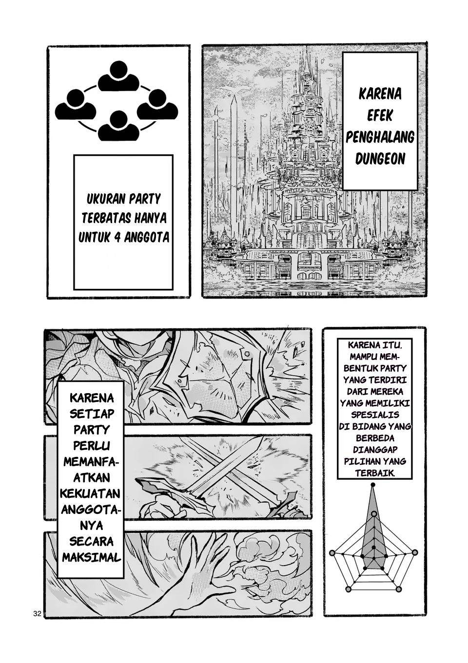 Yamiochi Yuusha no Haishin Haishin~Tsuihousare, Kakushi Boss Beya ni Hourikomareta Kekka, Boss to Tansakushagari Haishin wo Hajimeru~@comic Chapter 1 Gambar 32