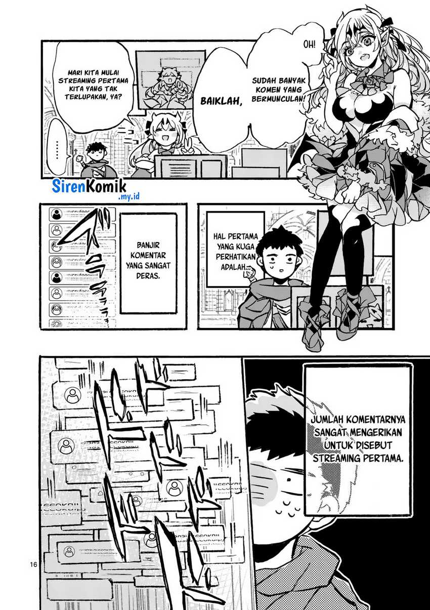 Yamiochi Yuusha no Haishin Haishin~Tsuihousare, Kakushi Boss Beya ni Hourikomareta Kekka, Boss to Tansakushagari Haishin wo Hajimeru~@comic Chapter 2 Gambar 17