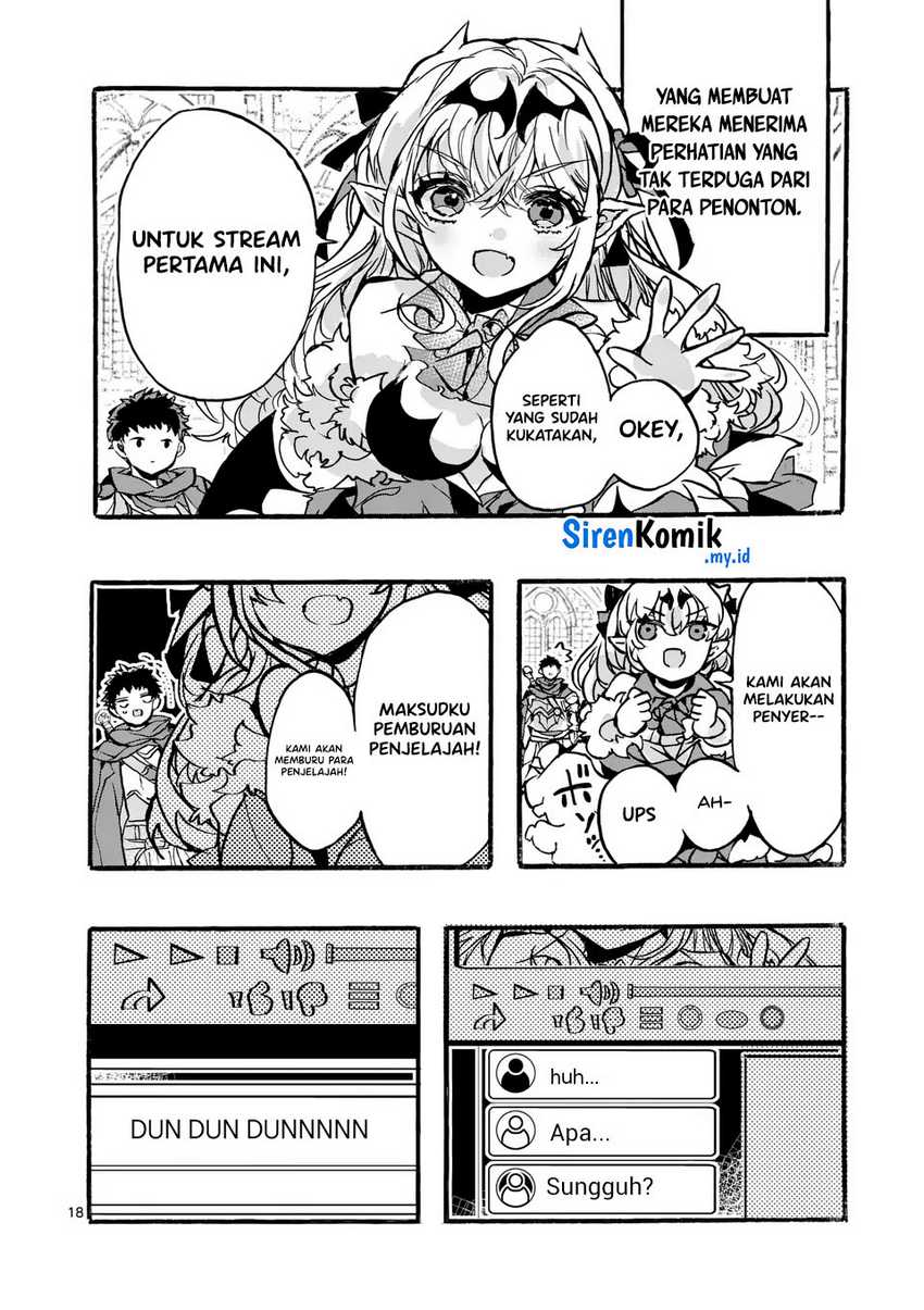 Yamiochi Yuusha no Haishin Haishin~Tsuihousare, Kakushi Boss Beya ni Hourikomareta Kekka, Boss to Tansakushagari Haishin wo Hajimeru~@comic Chapter 2 Gambar 19