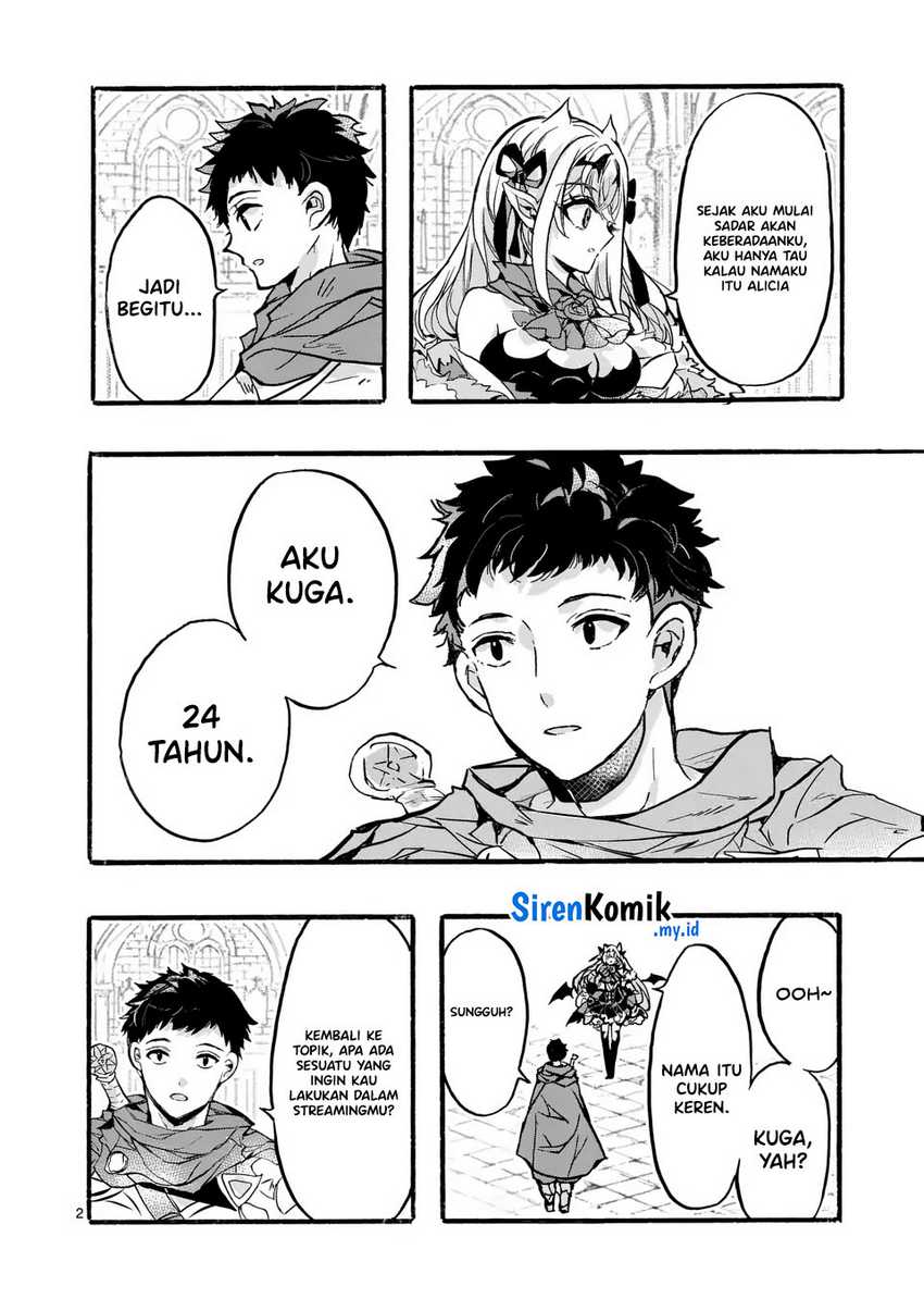 Yamiochi Yuusha no Haishin Haishin~Tsuihousare, Kakushi Boss Beya ni Hourikomareta Kekka, Boss to Tansakushagari Haishin wo Hajimeru~@comic Chapter 2 Gambar 3