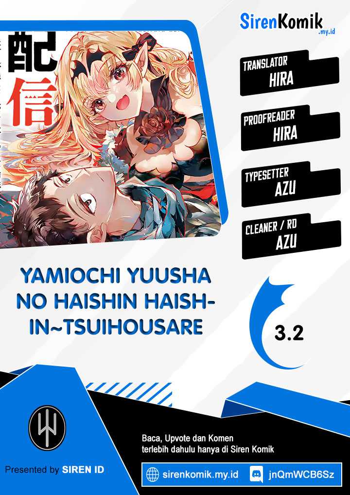 Baca Komik Yamiochi Yuusha no Haishin Haishin~Tsuihousare, Kakushi Boss Beya ni Hourikomareta Kekka, Boss to Tansakushagari Haishin wo Hajimeru~@comic Chapter 3 Gambar 1