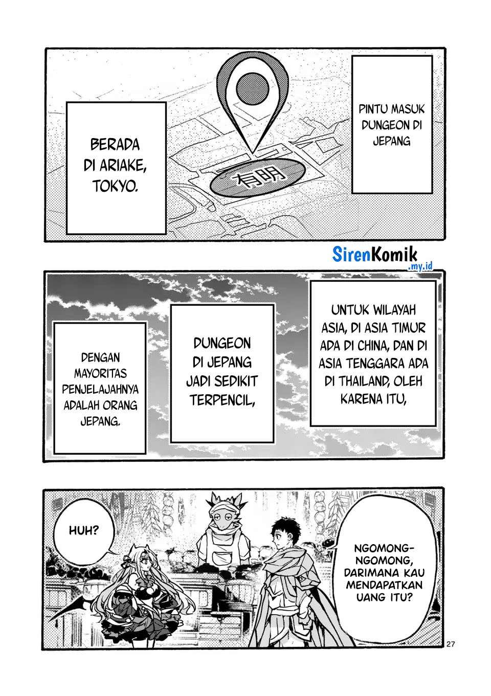 Yamiochi Yuusha no Haishin Haishin~Tsuihousare, Kakushi Boss Beya ni Hourikomareta Kekka, Boss to Tansakushagari Haishin wo Hajimeru~@comic Chapter 3 Gambar 27