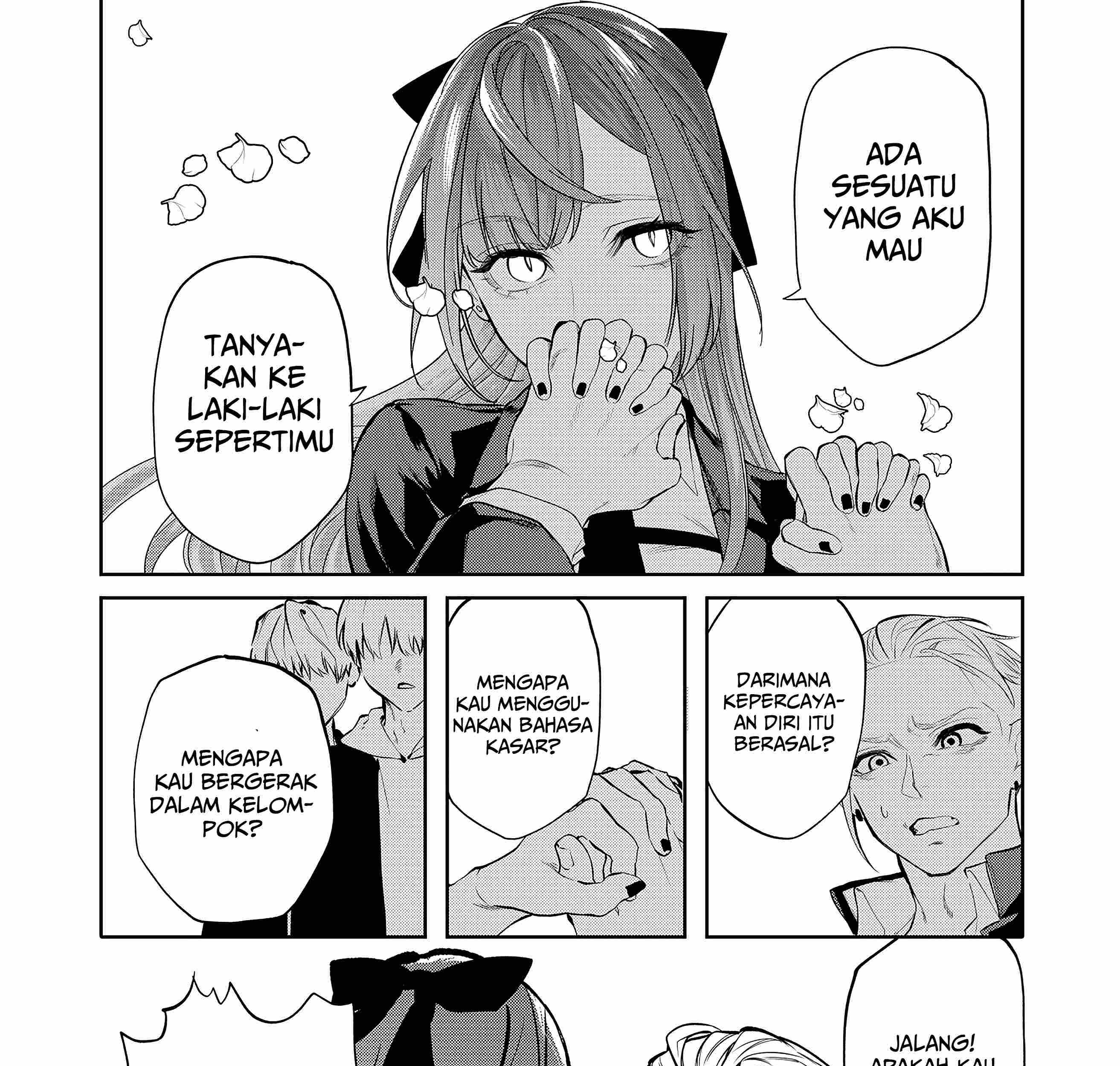 Yankee Koukou ni Ojou-sama Chapter 1 Gambar 22