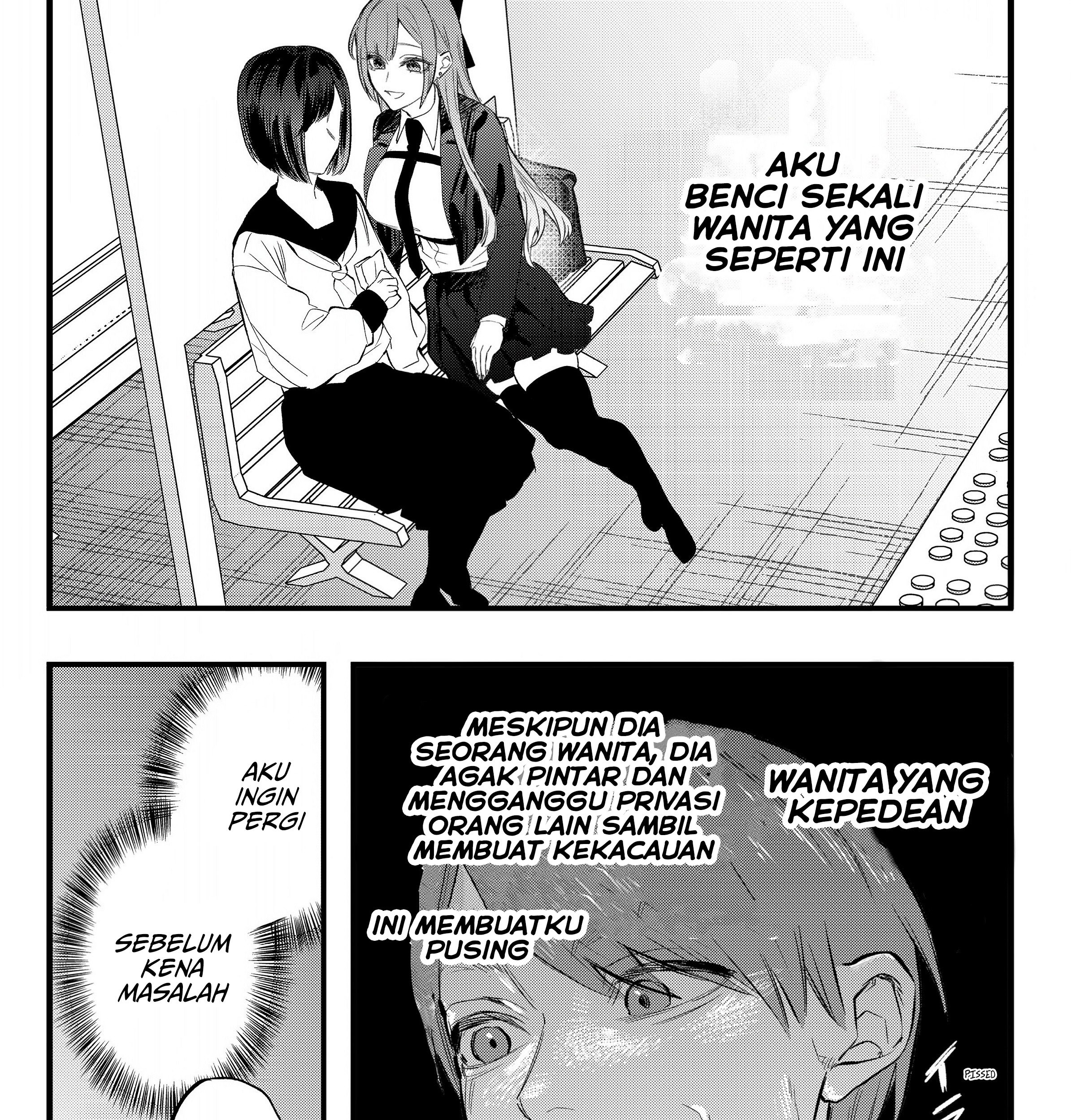 Yankee Koukou ni Ojou-sama Chapter 2.1 Gambar 30