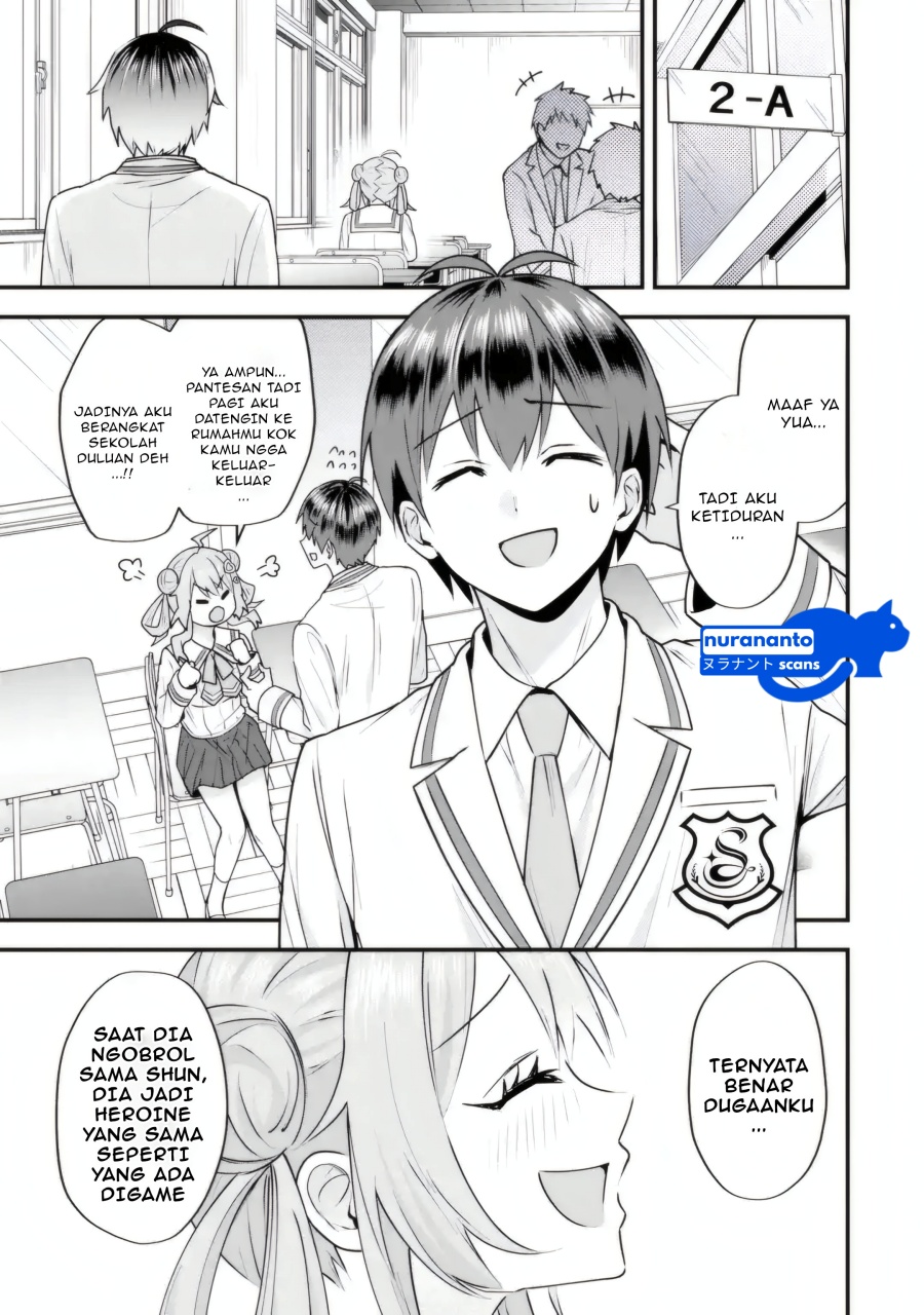 Yarikonda ren’ai game no akuyaku ni tensei shita node, gensaku chishiki de hiroin o kōryaku shimasu Chapter 4.1 Gambar 6