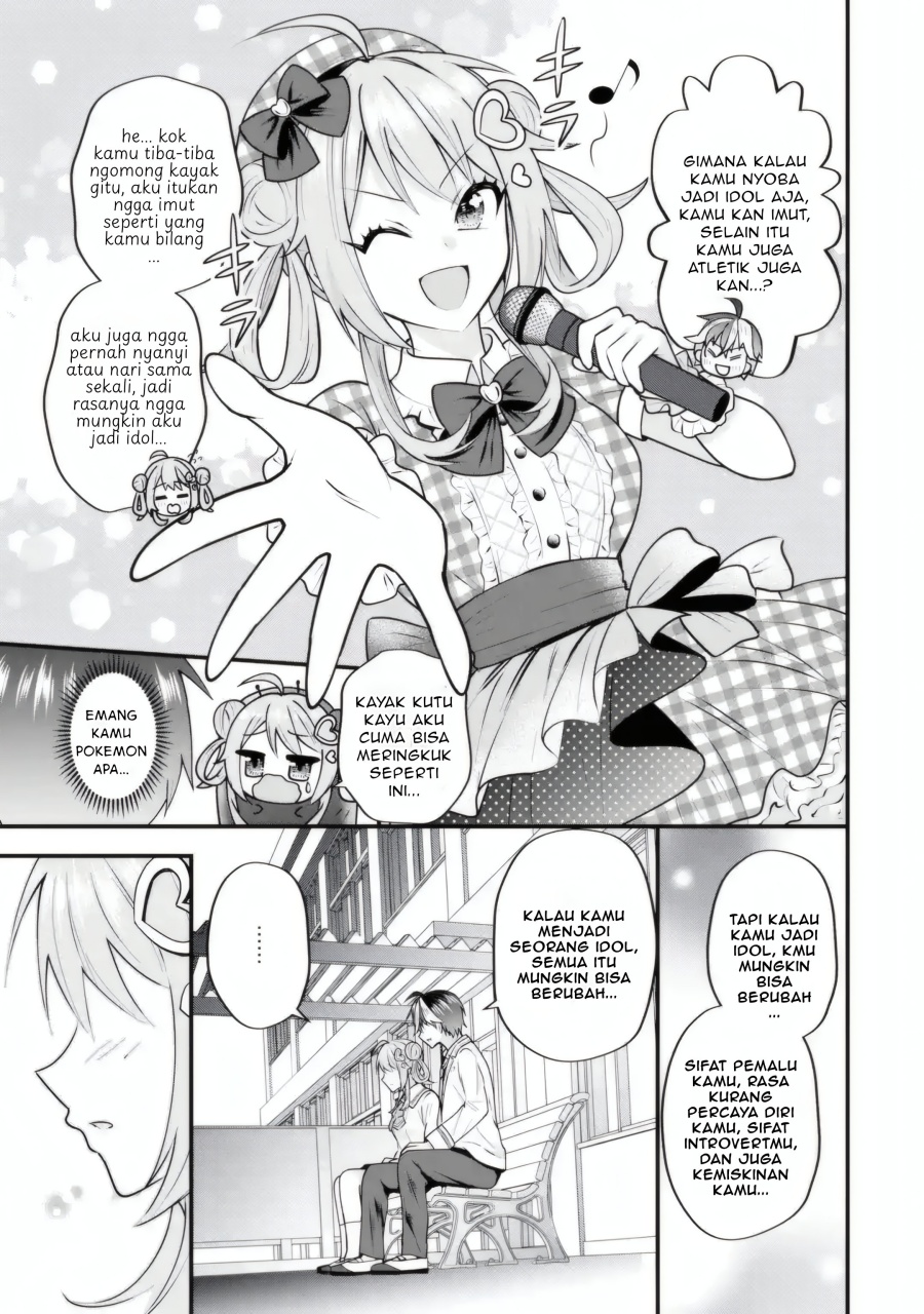 Yarikonda ren’ai game no akuyaku ni tensei shita node, gensaku chishiki de hiroin o kōryaku shimasu Chapter 4.5 Gambar 10