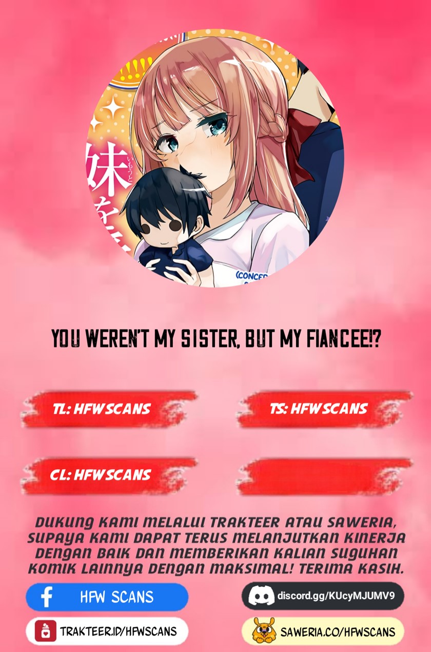 Baca Komik You Weren’t My Sister, But My Fiancee!? (Omae Imouto Janakute Iinazuke Datta no ka yo!?) Chapter 1 Gambar 1