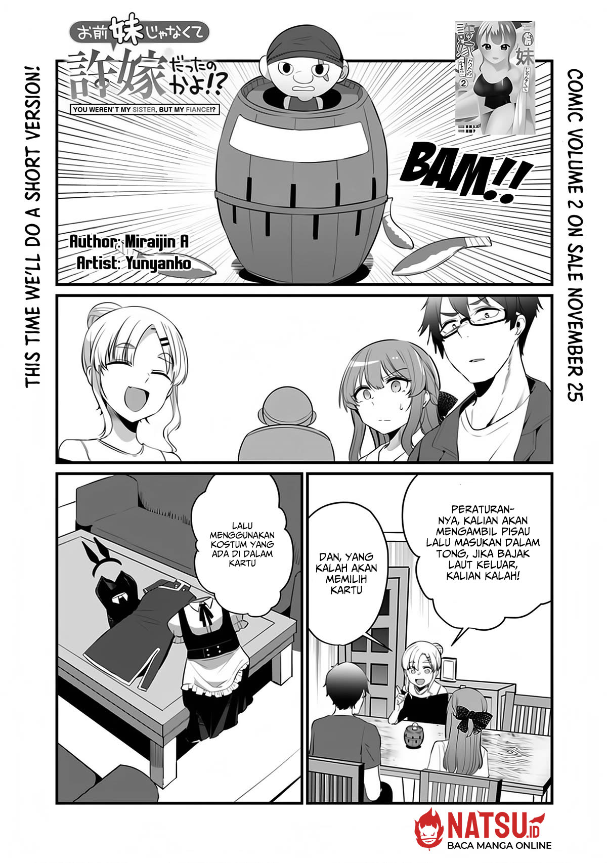 Baca  You Weren’t My Sister, But My Fiancee!? (Omae Imouto Janakute Iinazuke Datta no ka yo!?) Chapter 12.5 Gambar 2