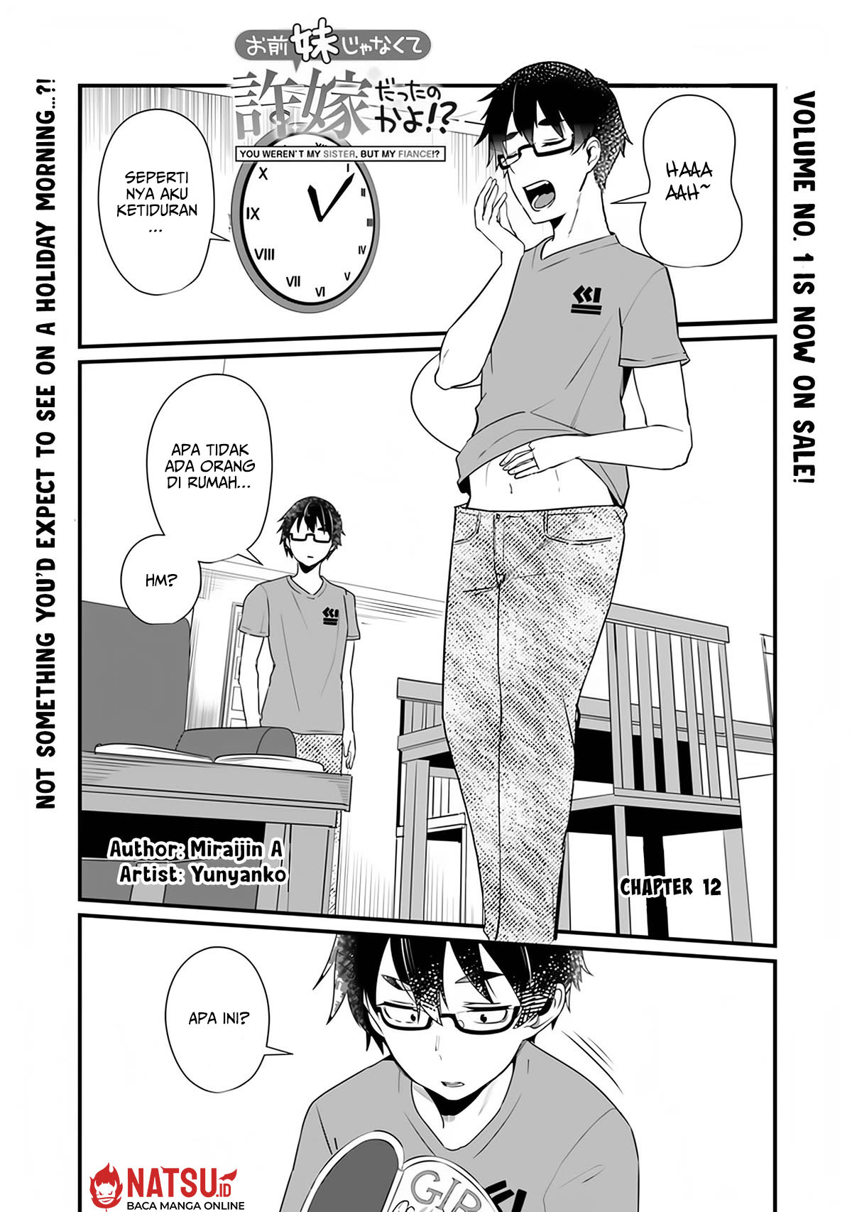 Baca  You Weren’t My Sister, But My Fiancee!? (Omae Imouto Janakute Iinazuke Datta no ka yo!?) Chapter 12 Gambar 2