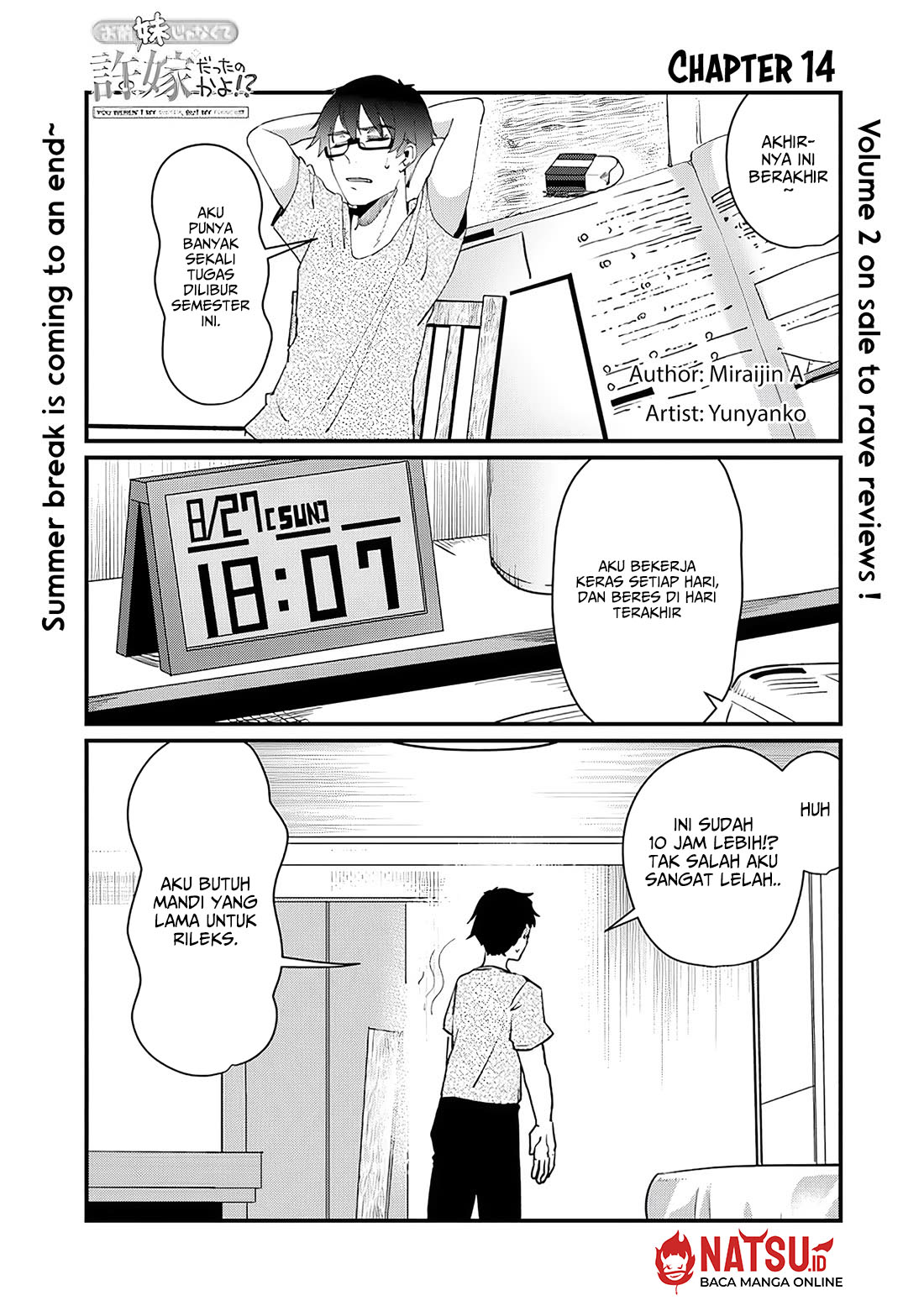 Baca  You Weren’t My Sister, But My Fiancee!? (Omae Imouto Janakute Iinazuke Datta no ka yo!?) Chapter 14 Gambar 2